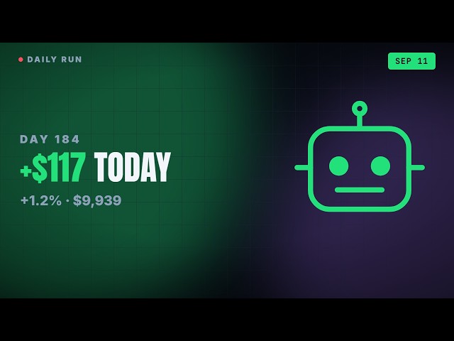 Doing Nothing Was the Trade Today - Day 184
