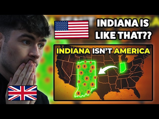 BRITS React to Why Indiana Is the Opposite of Most U.S. States