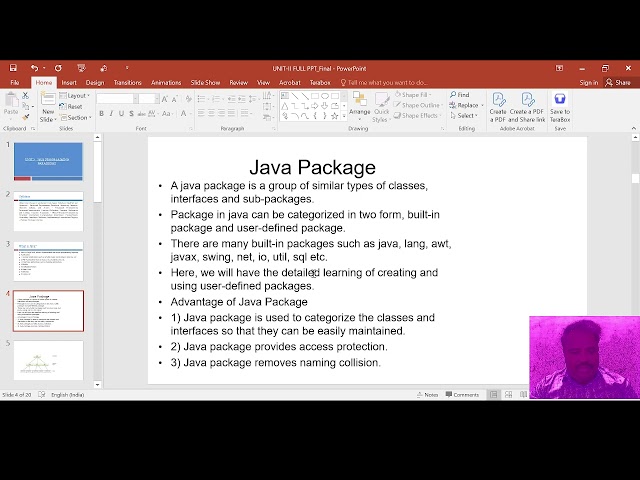 Java Package Compilation and Run
