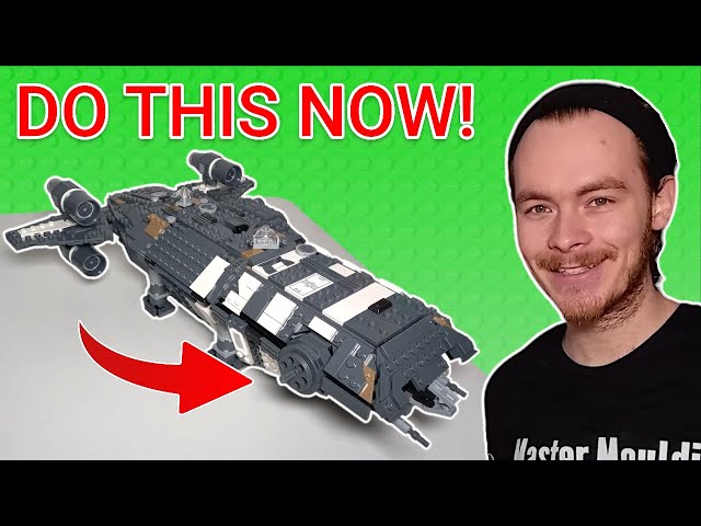 Every Modification I Made to 75374 Onyx Cinder from Skeleton Crew