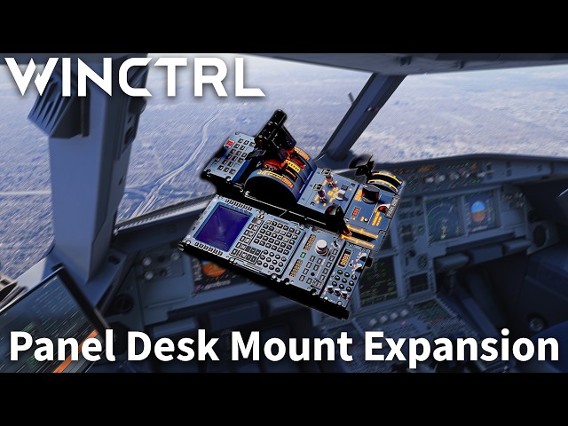 The Ultimate Airbus Desktop Setup for Flight Sim! | WINCTRL Panel Mount Expansion 2.0