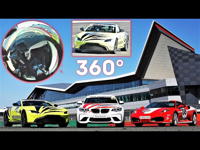 Silverstone Supercar Experience | Aston Martin V8 Vantage | International Circuit | 360° Onboard 4K