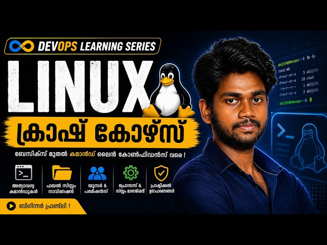 From ZERO to Linux Hero | Complete Linux Crash Course Malayalam