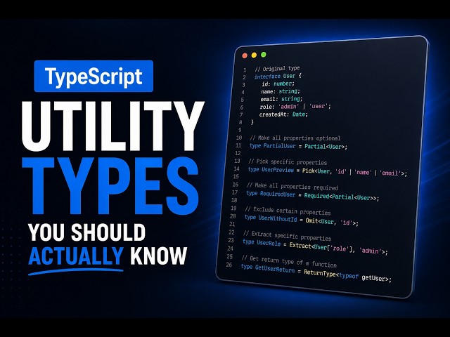 TypeScript Utility Types You Should Actually Know