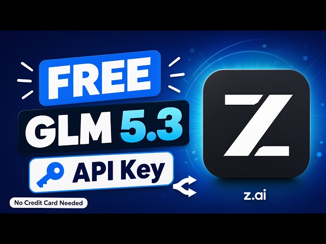 I Found a FREE GLM 5.3 API Key With 1M Context & No Cost!