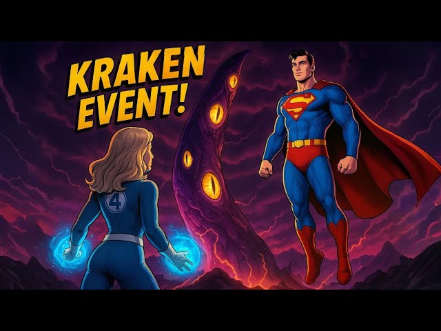 Full 2025 Fortnite Kraken event featuring Superman!