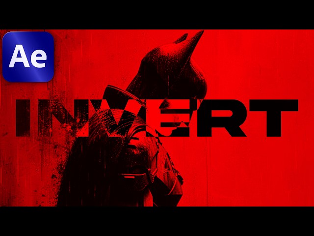 How to Invert Text in After Effects in Under 2 Minutes (2026)