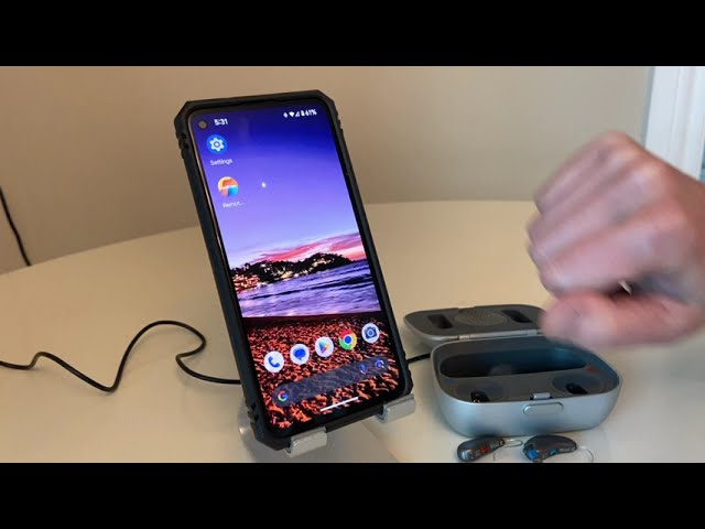 How to reset pairing between Unitron hearing aids and Android phone