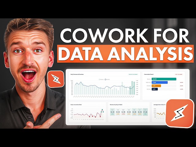 Claude Cowork is a GAME CHANGER for Data Analysis! (FULL GUIDE)