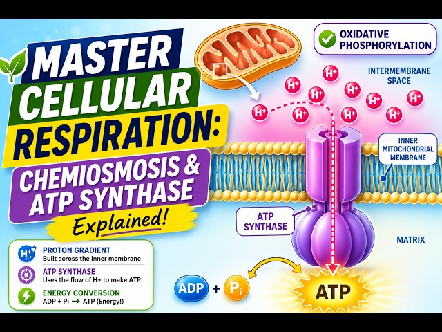 Respiration: Episode 26: Electron Transport Chain  Part 5