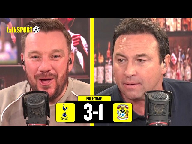 "UP THE SPURS!" Jamie O'Hara & Jason Cundy REACT to Spurs FINALLY winning a Premier League game!