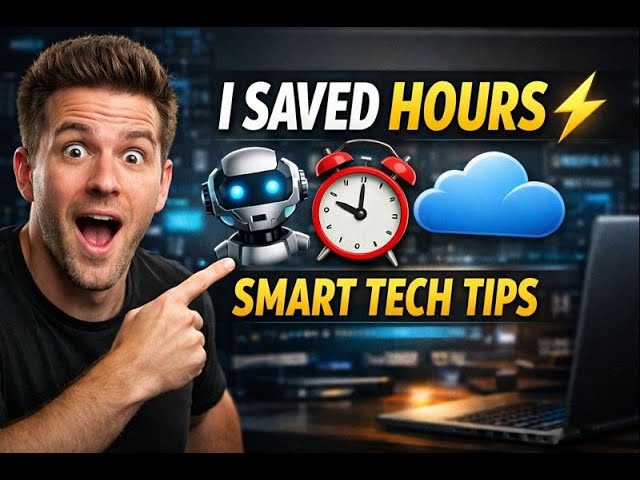 I SAVED HOURS ⚡SMART TECH TIPS