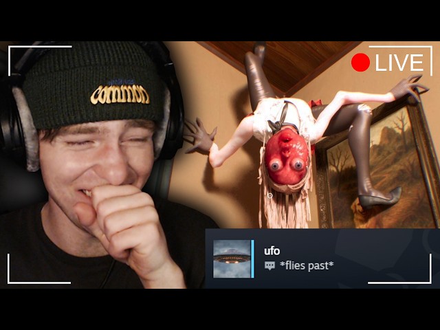 horror games but my viewers can message me