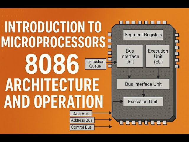 Introduction to Microprocessors 8086 Architecture and Operation