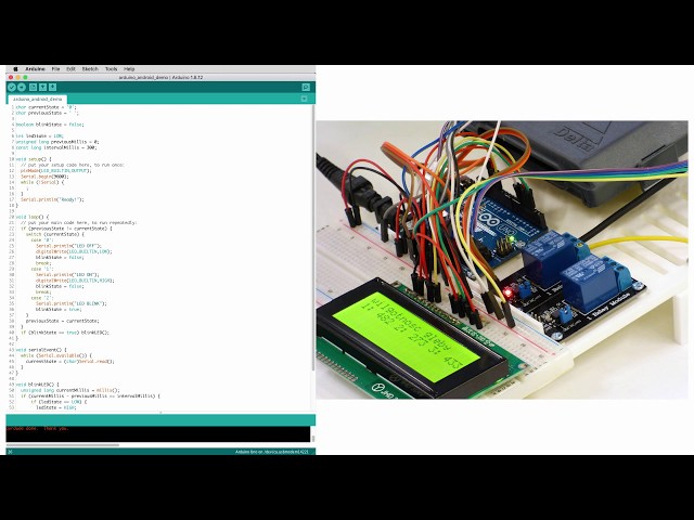 Using an Android phone as the interface for your Arduino project
