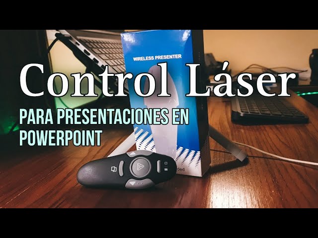 Control Láser Para Presentaciones- Wireless Presenter- Presentar Diapositivas-#control #laser #tech