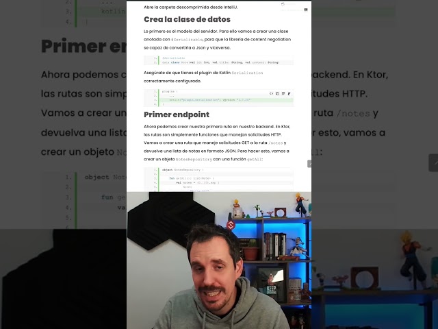 Cómo crear un backend en Kotlin usando Ktor