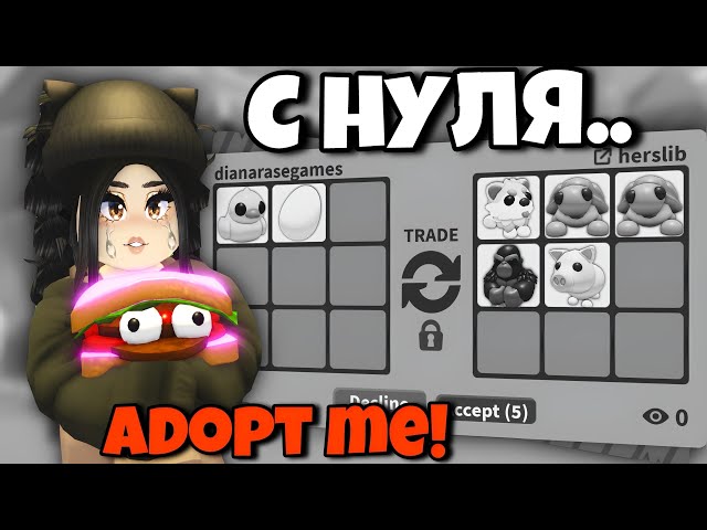 Adopt Me from scratch, I got banned