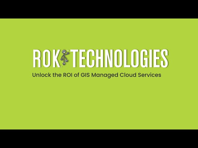 Unlock the ROI of GIS Managed Cloud Services