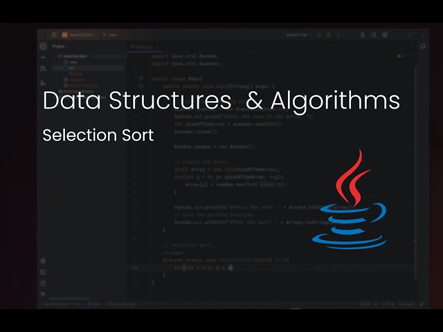 Selection Sort - DSA ( Java )