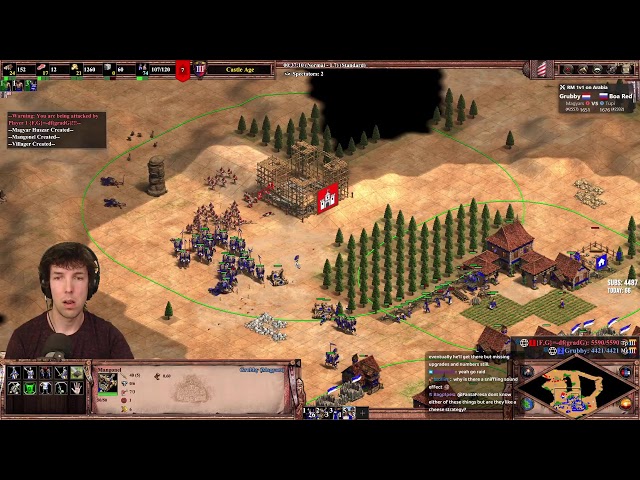 Tourney announcement - AoE2 grind for invitational tourney - LIVE - Grubby - 01-June-2026