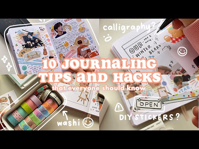 10 journaling tips and hacks you need to know 🖍🖇