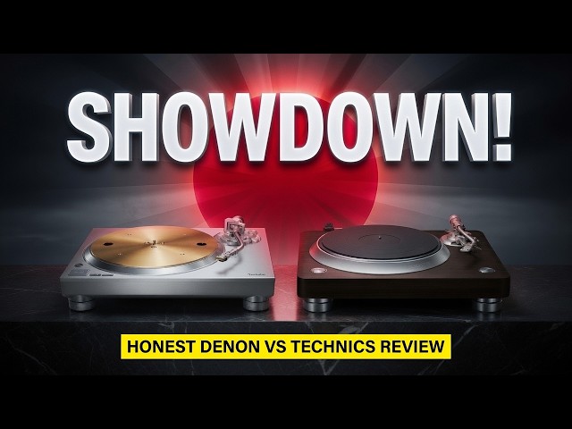 Denon DP-3000NE vs Technics SL-1300G: WAX ON!