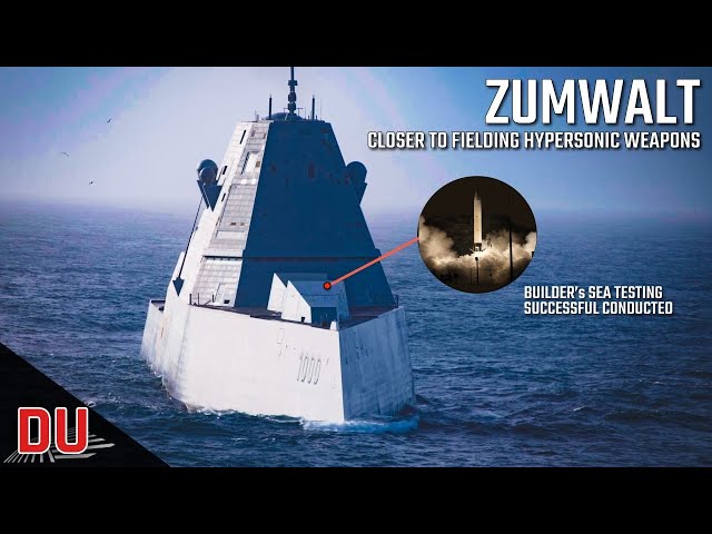 How Zumwalt warships is set to change the game with hypersonic CPS missile  ?
