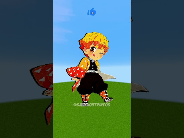 Flame, Sound and Thunder in Pixel Art | Rengoku, Uzui, Zenitsu & Inosuke