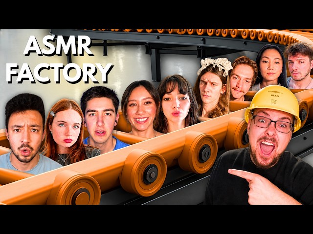 The First ASMR Factory! (Super Tingly in Person Collab)