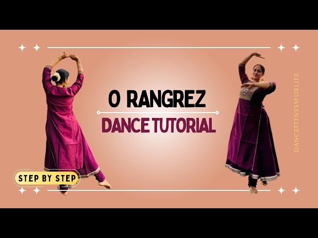 O Rangrez Dance Tutorial 🔥 Viral Semi-Classical Choreography Step-by-Step for Beginners