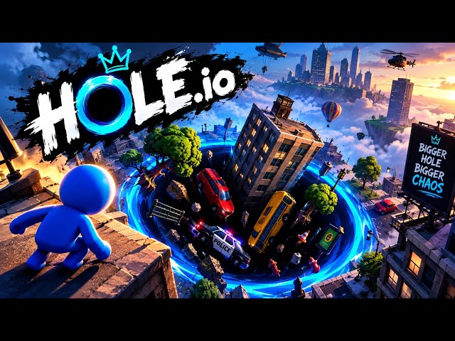 Hole.io - Gameplay Walkthrough Tutorial | New. Mobile Game (Android,iOS)