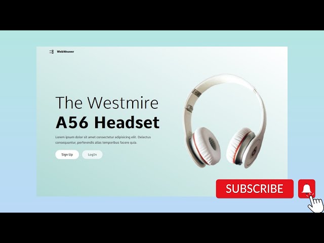 Hero Section with HTML, CSS, and JavaScript | Responsive and Parallax Animation