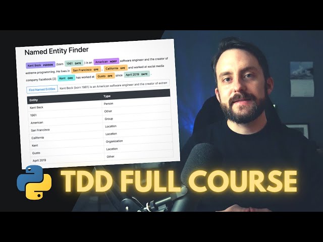 TDD Full Course (Learn Test Driven Development with Python)
