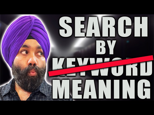 Semantic Search with Spring AI & Elasticsearch — Java Tutorial (Vector Search)