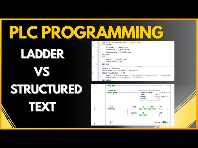 Ladder vs Structured Text: The Future of PLC Programming in Industry 4.0