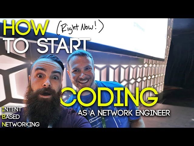 HOW to Start Coding (RIGHT NOW!) as a Network Engineer - ICND1 | CCNA CCNP & Intent-Based Networking