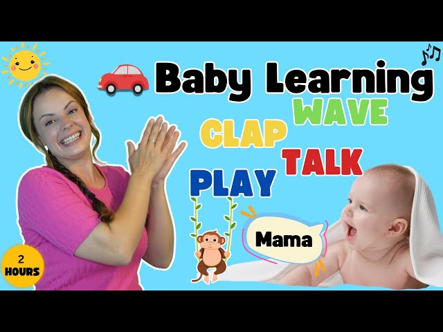 Baby Learning With Miss Katie, First Words, Gestures, & Nursery Rhymes for Babies - Toddler Videos