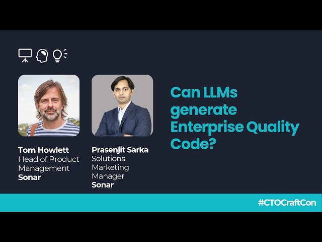 Can LLMs generate Enterprise Quality Code