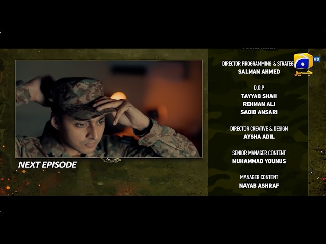Captain Isfandyar Shaheed Last Episode 03 Teaser - HAR PAL GEO