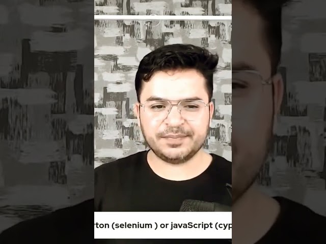 Selenium With Python Or Cypress or Playwright #shorts