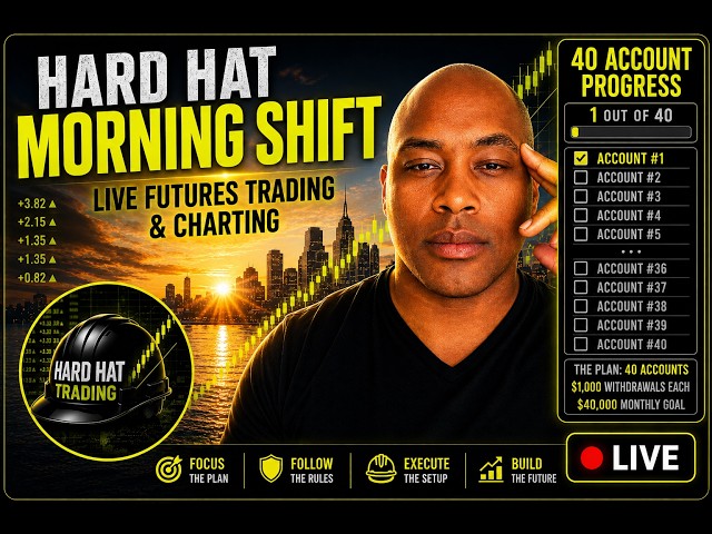 **LIVE** PRE-MARKET ANALYSIS/ RADIO/ TRADING FUTURES &