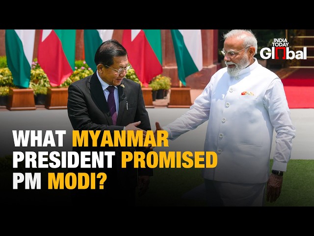 Myanmar Makes Major Promise To PM Modi As India Moves To Counter China's Growing Influence