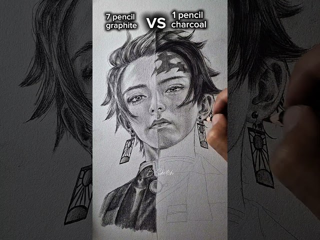 Draw Tanjiro Part 2 | drawing anime #art #drawing #animedrawing #kimetsunoyaiba #tanjiro