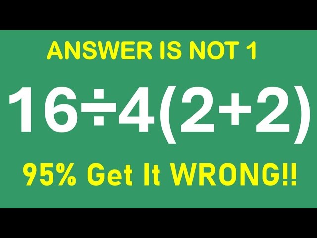 Only 1 in 10 People Can Solve This Amazing Math Question! Will You Get It Right?