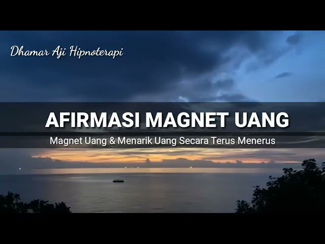 MONEY MAGNET AFFIRMATIONS - Become a Money Magnet || Attract Money Continuously - Listen Routinely