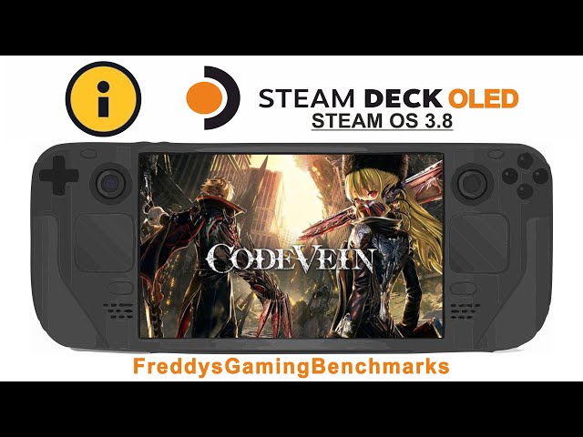 Code Vein (Test 06.2025) on Steam Deck OLED with Steam OS 3.8