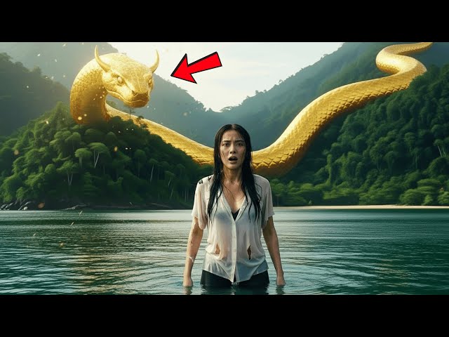 [Survival] Alone Girl Survival in the Jungle  Giant Python Emerges on the Beach