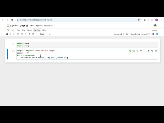 Password Generator in Python 🔐 |Beginner Project Tutorial | Skillify