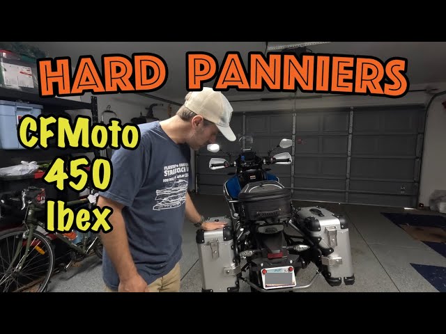 Hard Panniers | CFMoto 450 Ibex